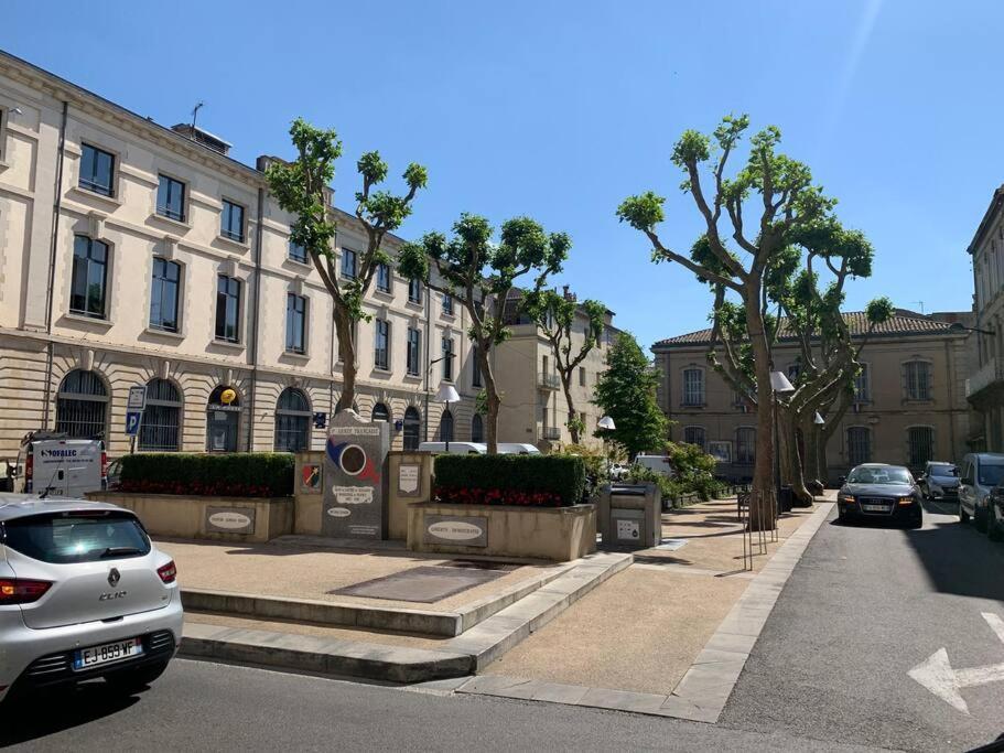 Appartement Avec Terrasse Au Coeur De Carcassonne - Serviettes Draps Menage Inclus Eksteriør billede